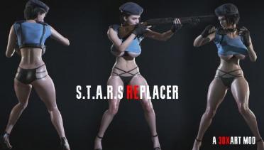 3DXART Jill STARS REPLACER
