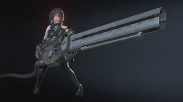 Jill Ghostblade Red Eyes