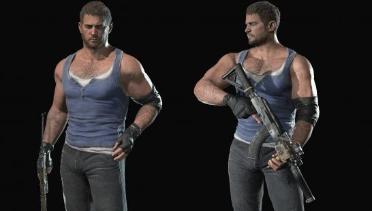 Chris stole Jill's clothes