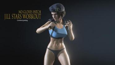 Jill Stars Workout No Gloves Patch