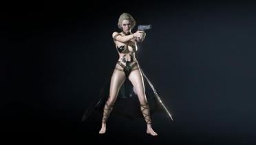 Jill Sexy Showtopper Outfit (Black Accessory)