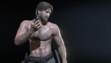 Shirtless Carlos Oliveira