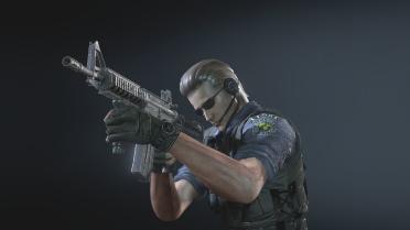 Albert Wesker STARS replaces Carlos