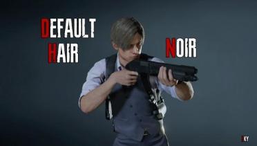 Leon Pure Black - Default Hair