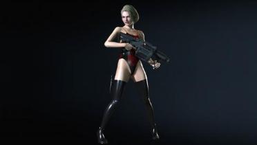 Jill Aqua Cure Red & Black Patch