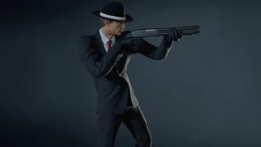 Leon's RE4 Gangster Suit (No Scarf Patch)