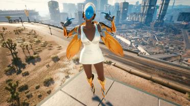 Echo Cyber Arms - Bodysuit - Mask - Wings