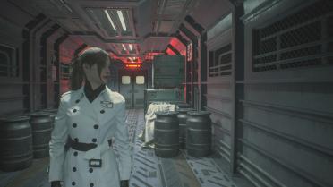 Ada & Claire White Female Physician Dress