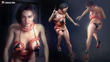 Jill T tentacle bikini