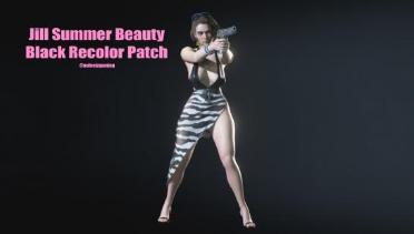 Jill Summer Beauty Black Recolor Patch (Black Addon)