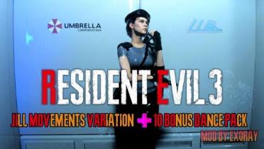 New Jill Movements Variation and 10 Bonus Dance Pack