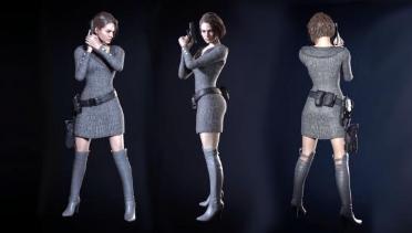 Jill's Stylish Sweater Dress