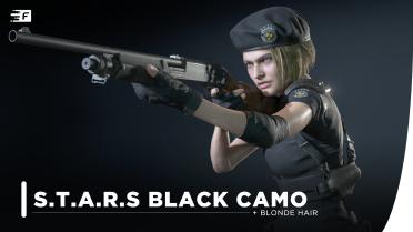 S.T.A.R.S. Apparel - Black Camo Edition