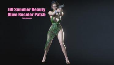 Jill Summer Beauty Olive Recolor Patch (Green Addon)
