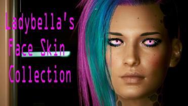 Ladybella's collection of facial skin mods