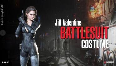 Jill Battlesuit Color - Black Cat Addon