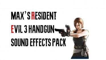 Maxs Resident Evil 3 Pistol Sound Pack