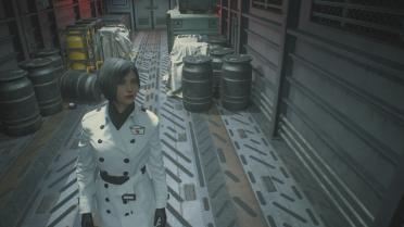 Ada & Claire White Female Physician Dress