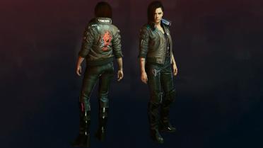 Original Leather Pants by E3 Female V