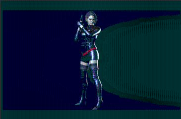 Jill Black Boots Bodysuit Skirt