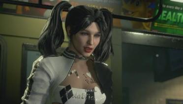 Resident Evil 3 Remake Jill's Dark Harley Quinn