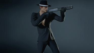 Leon's RE4 Gangster Suit (Coat Shirtless Patch)