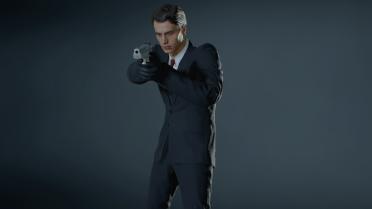 Leon's RE4 Gangster Suit (No Scarf Patch)