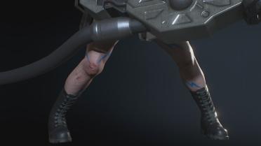 Cammy White Alpha (Dirt Scar Patch)