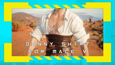 (CLOTHES) Denny's Shirt (Male V)