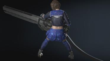 Jill Becca Sailor Suit Starry Blue (Patch)