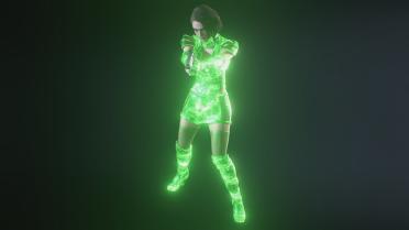 Jill Light Warrior - Onyx (Patch)