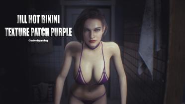 Jill Hot Bikini Dark Purple (Patch)