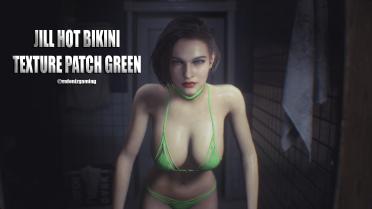 Jill Hot Bikini Emerald (Patch)