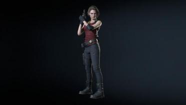 Jill Valentine Red Tank Top