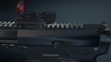 AR-15 Submachine Gun - Red Dot (Patch)