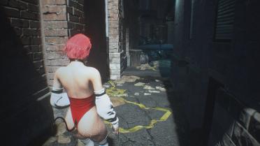 Jill Latex Demon (Red)