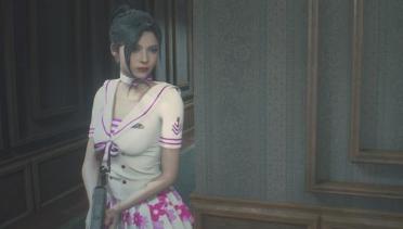 Ada & Claire Purple Youth Navy Girl Dress