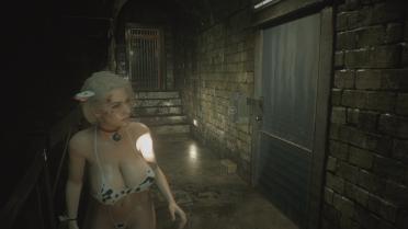 Jill - Swimsuit Maid (Milk White) Reduced Breast Version