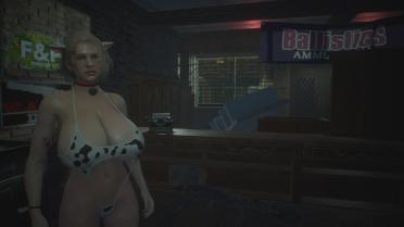 Jill - Swimsuit Maid (Spotted Cow White)