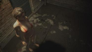 Jill Hot Bikini Barefoot