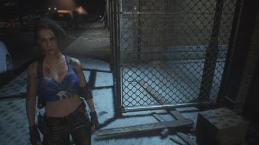 Default outfit with half shirt