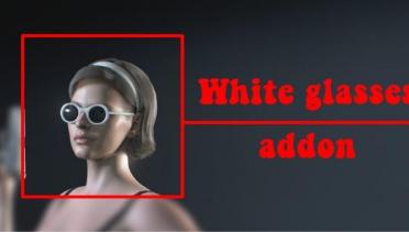 No One Lives Forever - White Glasses (Patch)