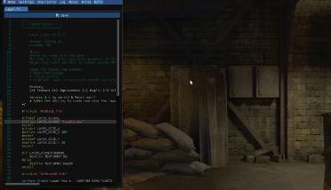 Recolored crosshairs