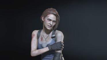 Jill's New Face (Sasha) Alpha - Maple Leaf Red