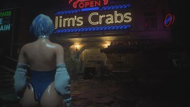 Jill Latex Demon (Blue)