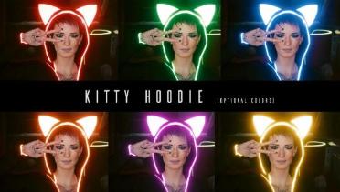 Kitty Hoodie with Optional Colors