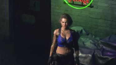 Default outfit with half shirt