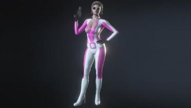 No One Lives Forever - Pink and White Set (Patch)