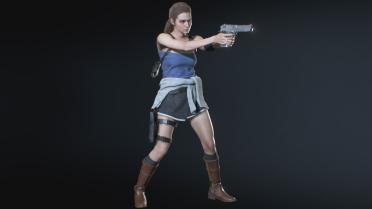 Jill's Long Sleek Ponytail