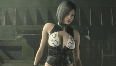 Ada & Claire White Dragon Outfit